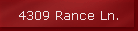 4309 Rance Ln.
