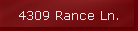 4309 Rance Ln.
